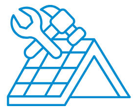 réparation toiture pictogramme